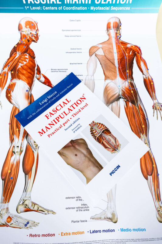 Mobilizacija fascij z instrumentom Fascial manipulation 3