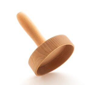 Lesena masažna skodelica - 9 cm premera