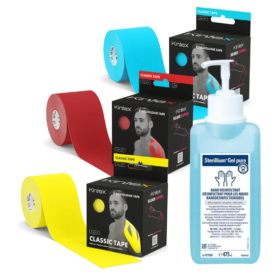 Kineziotaping SET 3 barve in razkužilo