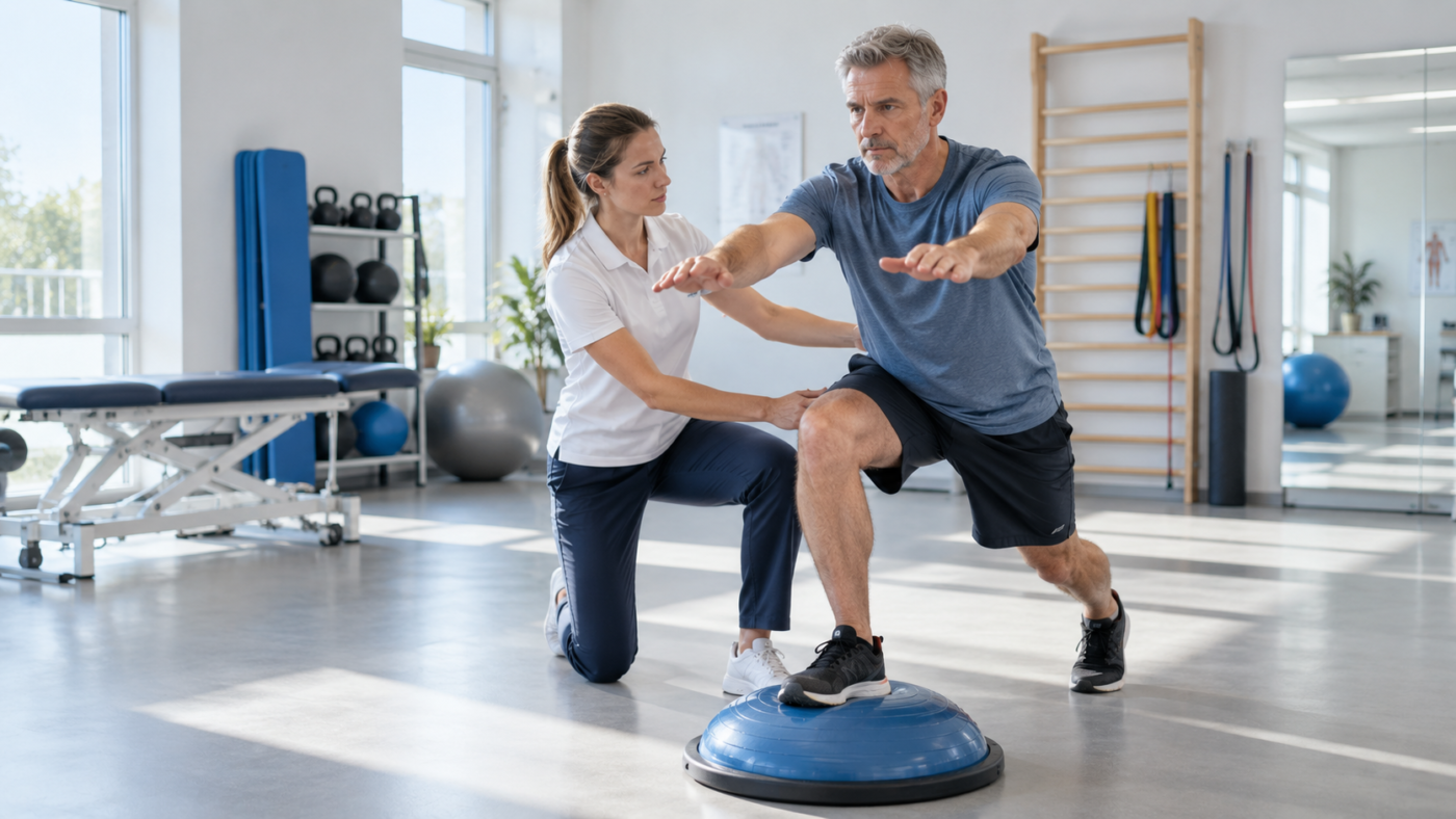 Dan fizioterapije – pomen gibanja, rehabilitacije in sodobne fizioterapije Fizioterapija in aktivna rehabilitacija pacienta